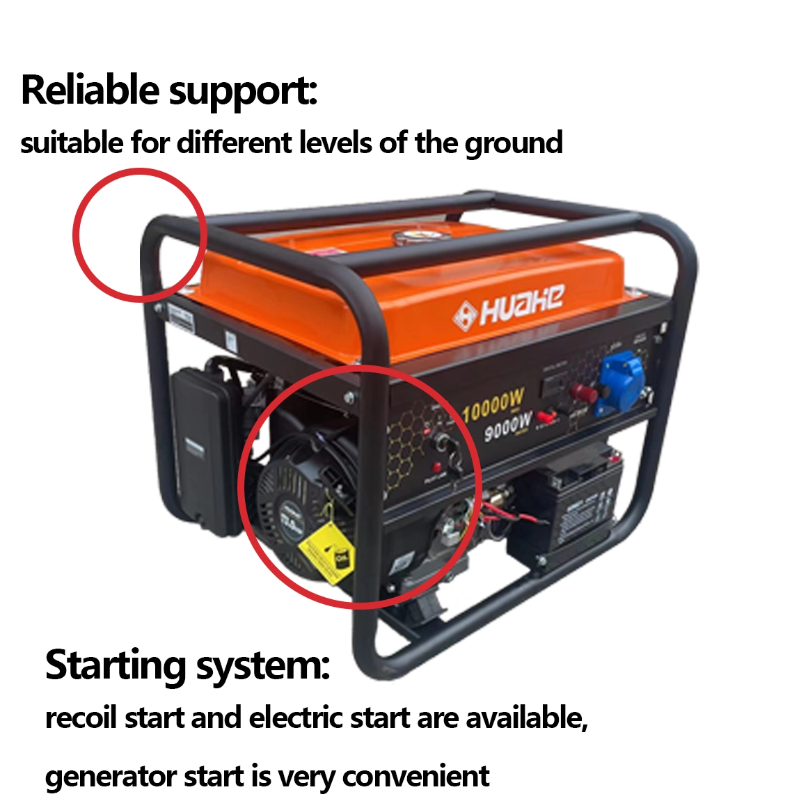 ما هي مزايا مولدات البنزين الخالي من الرصاص